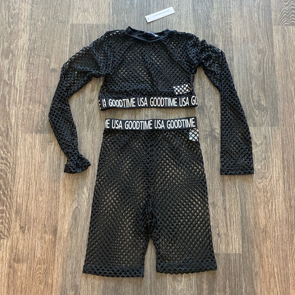 Sheer Two Piece Outfit